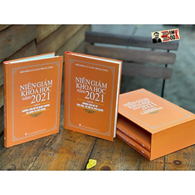 (Boxset trọn bộ 4 tập, bìa cứng) NIÊN GIÁM KHOA HỌC NĂM 2021:Tập I - Những vấn đề về chính trị; Tập II - Những vấn đề về kinh tế;  Tập III - Những vấn đề về văn hóa, xã hội và con người; Tập IV - Những vấn đề về qu.ố.c p.h.ò.n.g, an ninh và đối ngoại