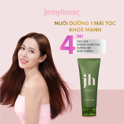 Tinh Dầu Dưỡng Tóc Uốn JENNY HOUSE Hydro Keratin Curl Serum 150ml - Dưỡng Ẩm Phục Hồi Tóc Hư Tổn Tạo Kiểu Cho Tóc Xoăn