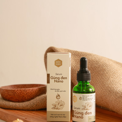 Serum Gừng Đen Nano Mộc Nhu 30ml