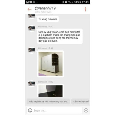 Tủ quần áo 4 cánh thiết kế Juno Sofa