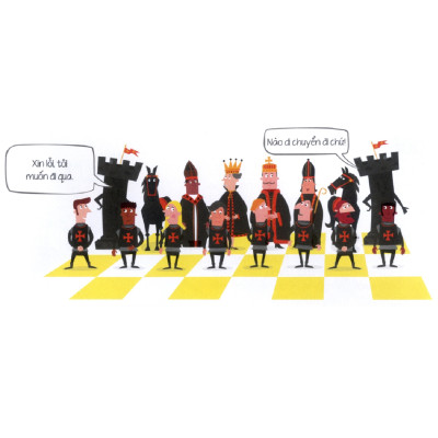 Combo 2 cuốn Chơi cờ vua cùng bé - TRÒ CHƠI PHÁT TRIỂN TOÀN DIỆN (Quyển 1), VÁN CỜ HOÀN CHỈNH (Quyển 2)