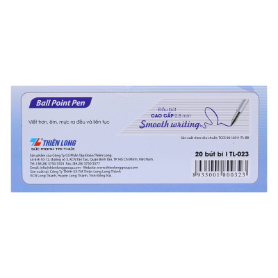 Hộp 20 Bút Bi Thiên Long TL-023 - Xanh
