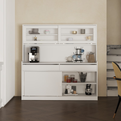 [Happy Home Furniture] LUCA, Kệ lưu trữ nhà bếp, 160cm x 42cm x 160cm ( DxRxC), TCL_013