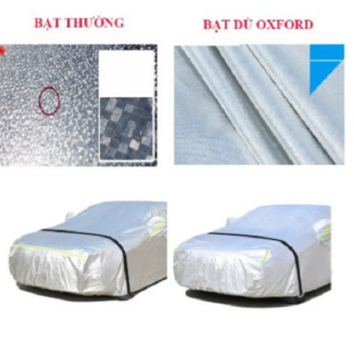 BẠT PHỦ  VẢI DÙ OXFORD CHE NẮNG, CHỐNG NÓNG, CHỐNG XƯỚC, CHỐNG MƯA CAO CẤP DÀNH CHO Ô TÔ