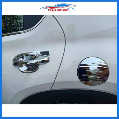 Ốp nắp xăng Sonet 2021-2022-2023 mạ crom bảo vệ chống trầy trang trí ô tô