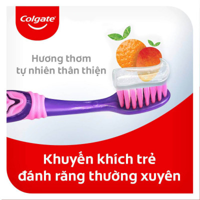 Bộ đôi kem Đánh Răng Colgate Trẻ em thiên nhiên 3-5 tuổi 80G
