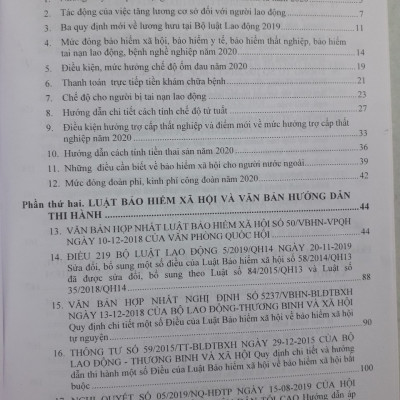 Luật Bảo Hiểm Xã Hội Và Các Chính Sách Mới Về Bảo Hiểm Năm 2020