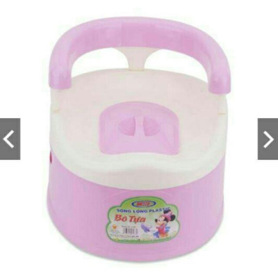 Bô vệ sinh có tựa lưng cho bé