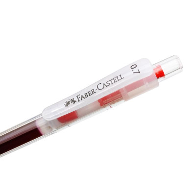 Bút Gel Fast 0.7 mm - Faber-Castell 641721 - Mực Đỏ