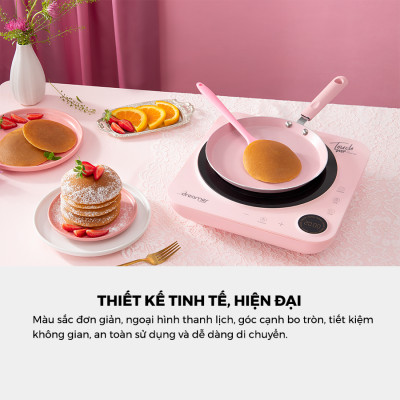 Bếp Từ Đơn Dreamer DC-IH01, chống tràn, cảnh báo nhiệt dư, khóa trẻ em - BH 12tháng, Hàng chính hãng
