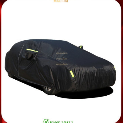 Bạt phủ ô tô Volkswagen Passat nhãn hiệu Macsim sử dụng trong nhà và ngoài trời chất liệu Polyester - màu đen