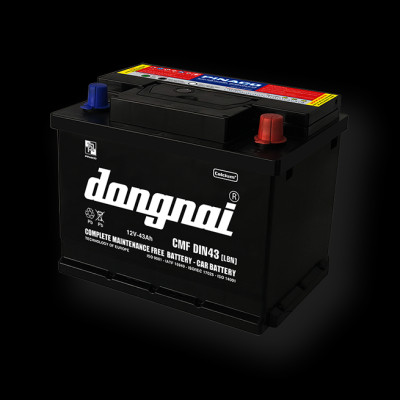 Ắc quy khô miễn bảo dưỡng Đồng Nai CMF DIN43 [LBN] - 12V - 43Ah