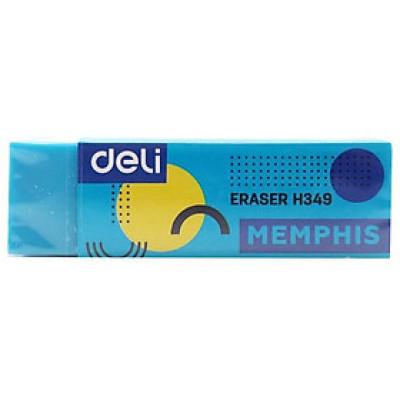 Gôm Tẩy Deli EH349 - Màu Xanh Dương