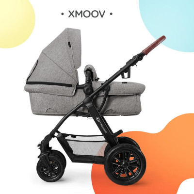 Bộ xe đẩy Kinderkraft XMOOV3IN1 cho bé từ 0 tháng tuổi đến 22kg