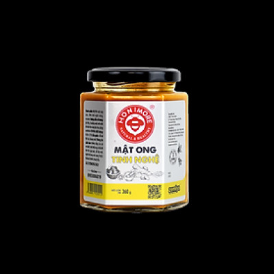 Mật ong tinh nghệ 360g Honimore - mật ong phối trộn tinh nghệ cải thiện tiêu hoá