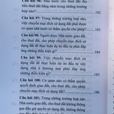 200 câu hỏi và trả lời về Luật Đất đai năm 2024