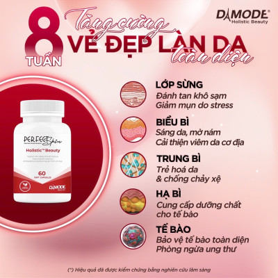 Viên uống trắng sáng da HOLISTIC DAMODE lọ 60 viên