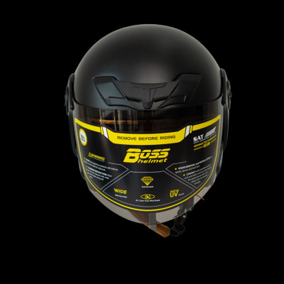 Nón Bảo Hiểm Moto 3/4 Đầu Có Kính BOSS AT22 (Đa Dạng Màu Sắc)