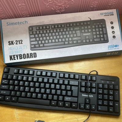 Bàn phím SIMETECH SK212 siêu bền - hàng chính hãng