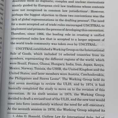 Applicability of jurisconsultorium on the CISG in the Vietnamese judiciary