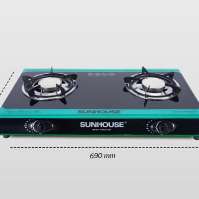 Bếp Gas Hồng Ngoại Đôi Sunhouse SHB004MT - Hàng chính hãng