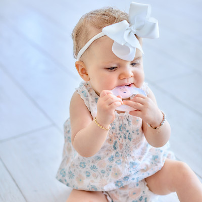 Bàn chải đánh răng kiêm gặm nướu silicon cho bé Marcus & Marcus, từ 6 tháng - Pokey