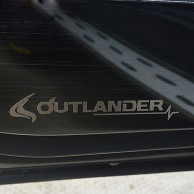 Bộ ốp Titan chống trầy xước Tapli, Táp li dành cho xe Mitsubishi Outlander 