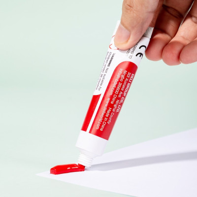 Màu nước Acrylic dạng tuýp 12ml Deli  5/12/24 màu-Tặng kèm pallete gỗ pha màu