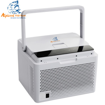 Tủ lạnh ô tô thông minh Alpicool Việt Nam 10 lít - C10 - 2 chức năng làm nóng 50 độ, làm đá nhanh kiêm hộp đựng thực phẩm, kiêm thùng đá cho tài xế, lái xe
