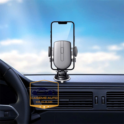 Giá Đỡ Điện Thoại Ô Tô Gentleman Car Mount Wi-CH054 – Chân Hút Chắc Chắn, Tiện Lợi, Tương Thích Từ 4-7.2 Inch