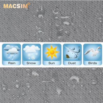 Bạt phủ ô tô chất liệu vải không dệt 3 lớp cao cấp thương hiệu MACSIM cho xe ô tô Mercedes GLK -  màu ghi