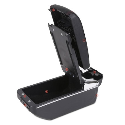 Hộp tỳ tay dành cho xe ô tô Toyota Vios 2014-2017