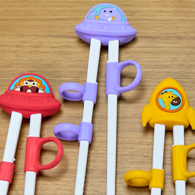 Đũa tập ăn phi hành gia cho bé Marcus & Marcus, từ 3 tuổi – Willo