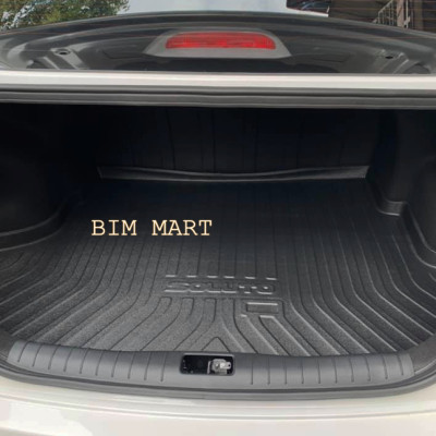 Lót cốp dành cho xe Kia Soluto 2019 - 2021 không mùi, chất liệu TPO cao cấp