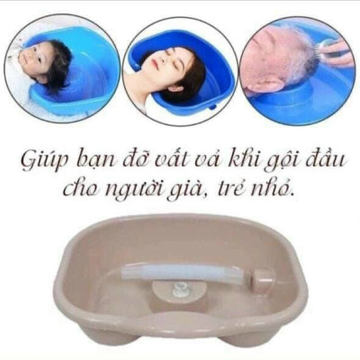 Chậu Gội Đầu Tại Nhà, Tại Giường Cho Người Già, Người Bệnh, Trẻ Em