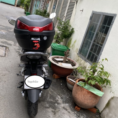 Thùng Givi B27N và baga givi gắn cho Winner X 2022, thùng xe Winner X V3