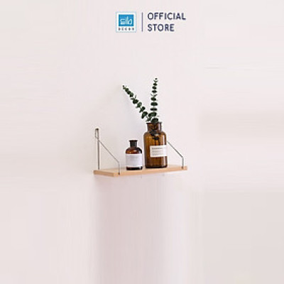 Kệ Gỗ Trang Trí Treo Tường Không Cần Khoan Kích Thước 30/40/50cm Thương Hiệu SIB Decor KT02