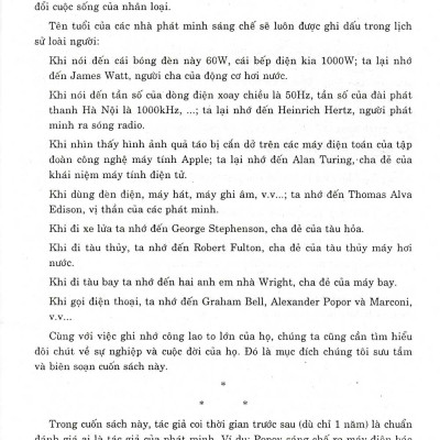 Các Nhà Phát Minh Sáng Chế Nổi Tiếng - HA