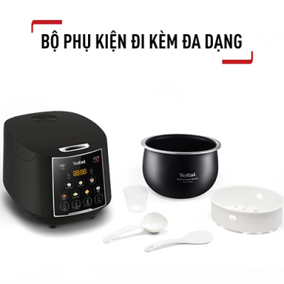 Nồi cơm điện tử Tefal EasyRice Max 1.8 lít RK737868 - Hàng chính hãng