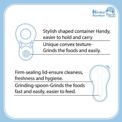 DỤNG CỤ NGHIỀN THỨC ĂN CHO BÉ KUKU - KU3009