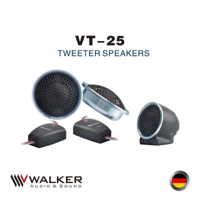 Walker VT-25 - Bộ 2 loa treble màng lụa cao cấp cho ô tô đẳng cấp âm bổng loa Tweeter