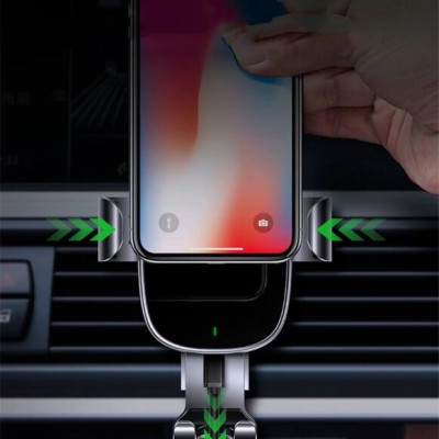 Ugreen UG50583CD157TK 10W màu Đen Sạc điện thoại không dây trên xe hơi - HÀNG CHÍNH HÃNG