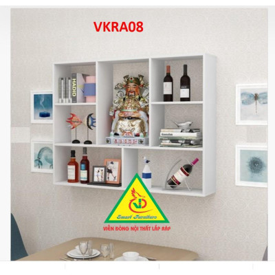Kệ  trang trí treo tường VKRA08A - Nội thất lắp ráp
