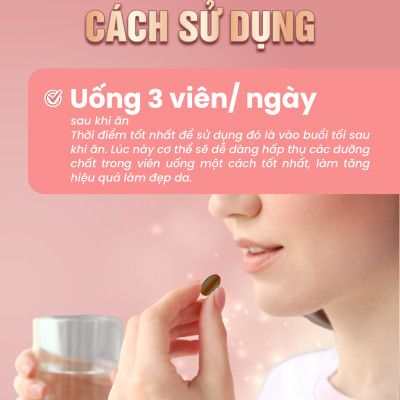 Viên Uống Trắng Da, Ngăn Ngừa Sạm Nám Từ Thiên Nhiên Shiro Hada Genki Fami Nhật Bản