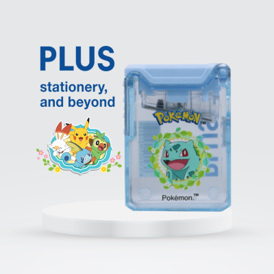 Chuốt bút chì Pokemon, thương hiệu PLUS Nhật Bản, Chất liệu cao cấp, Giao họa tiết ngẫu nhiên