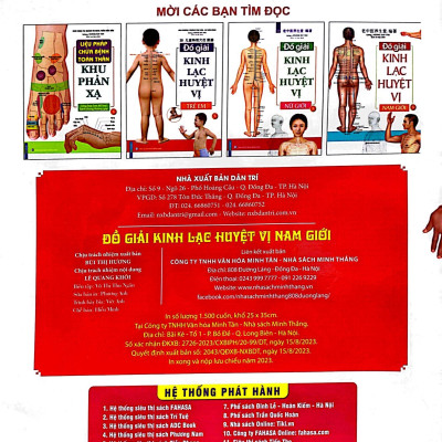 Đồ Giải Kinh Lạc Huyệt Vị - Nam Giới (Tái Bản 2023 )