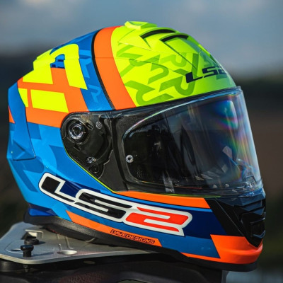 Mũ Bảo Hiểm Fullface Hai Kính LS2 FF800 Storm New