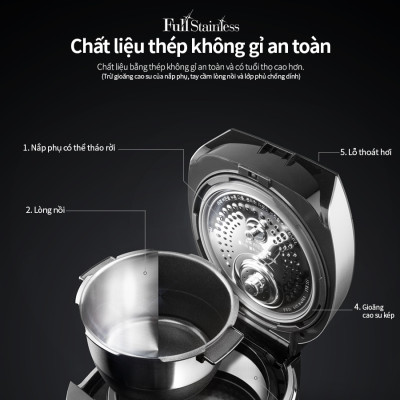 Nồi cơm điện Cuckoo CRP-JHT1009F - HÀNG CHÍNH HÃNG