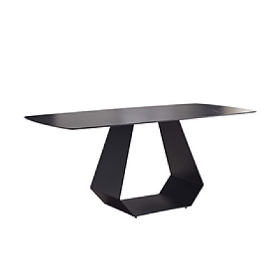 Bàn ăn cao cấp Juno Sofa mặt đá chân sắt U hiện đại