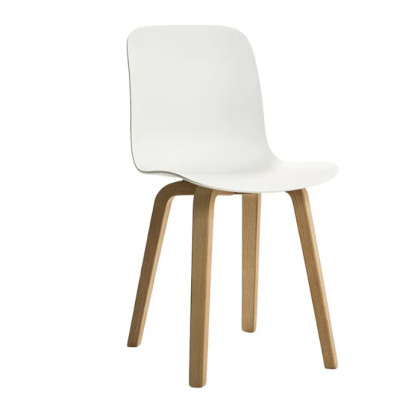 Ghế nhựa chân gỗ nhập khẩu Juno Sofa cao cấp JNST 3049CT hàng thiết kế 42 x 45 x 80 cm